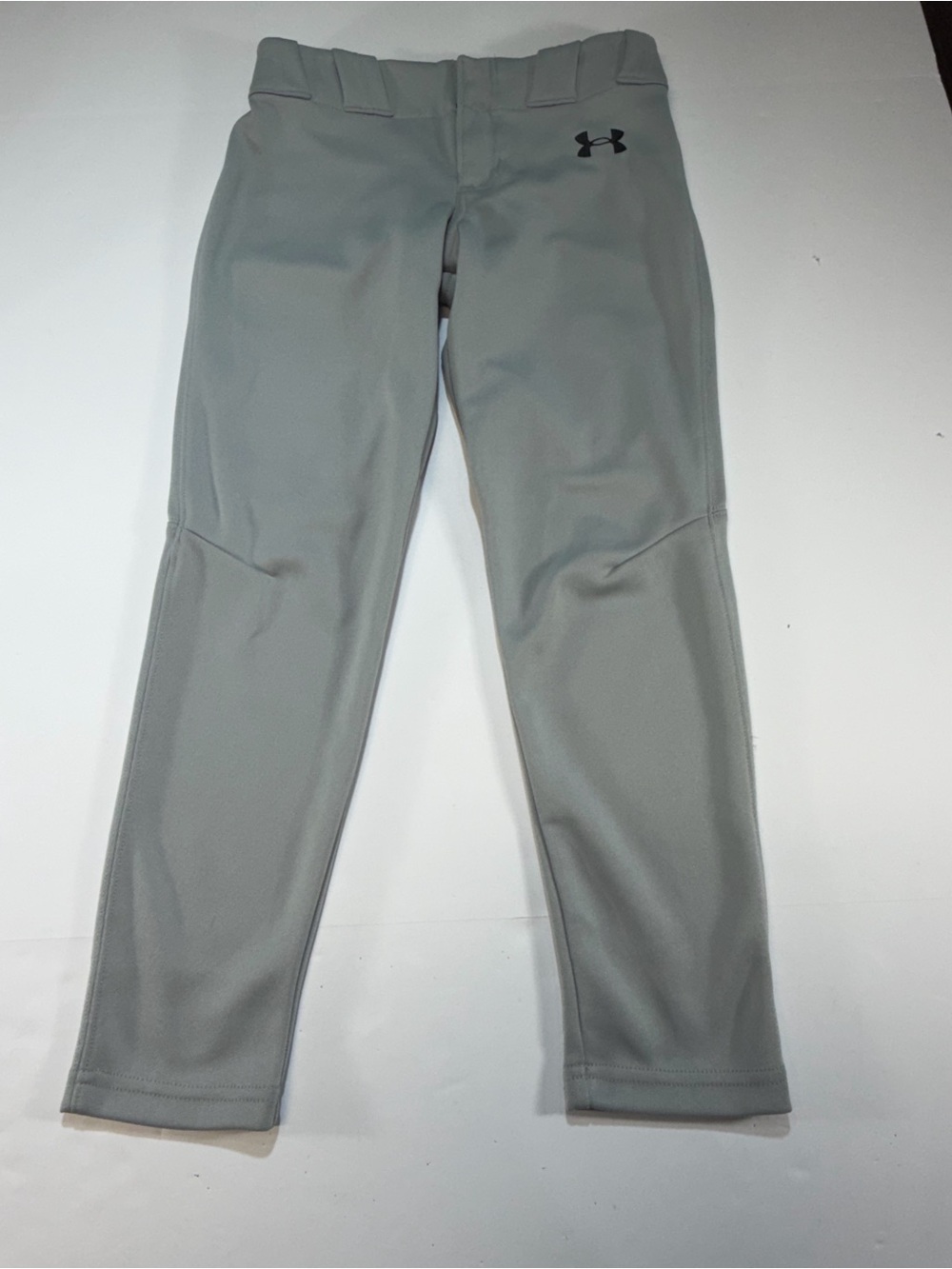 Under Armour Youth Small Gray Baseball Pants YSM Size S